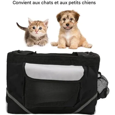 ZooVenture Transporteur Panier Vélo Détachable Pour Chien