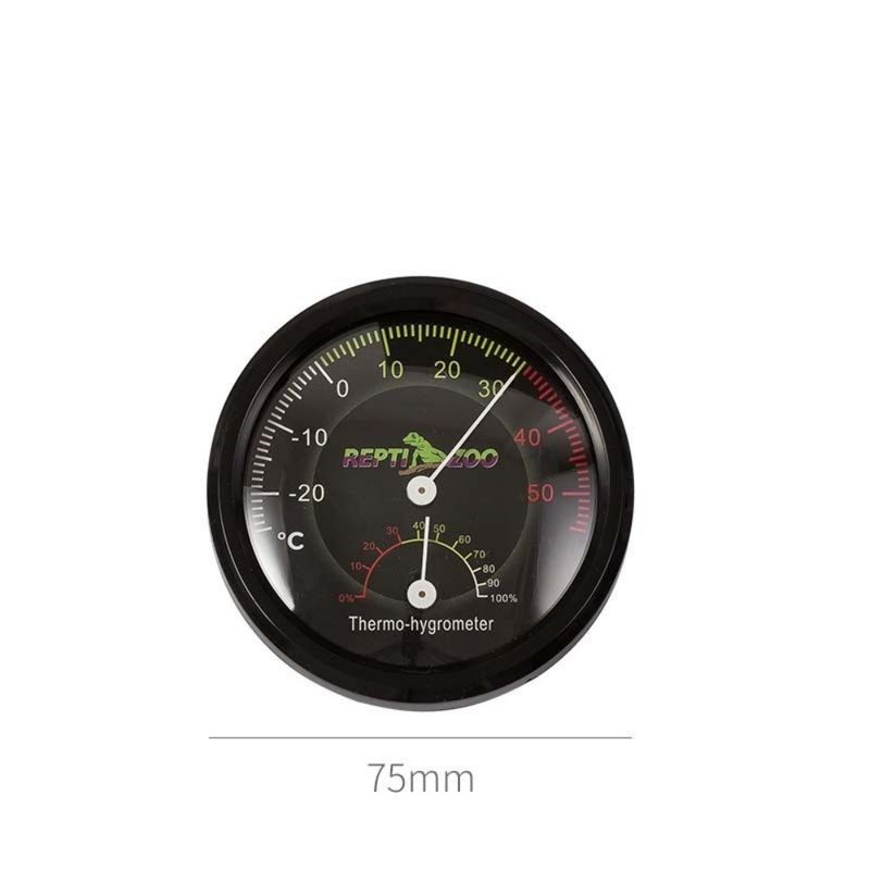 ZooVenture Thermohygromètre analogique pour reptiles et amphibiens