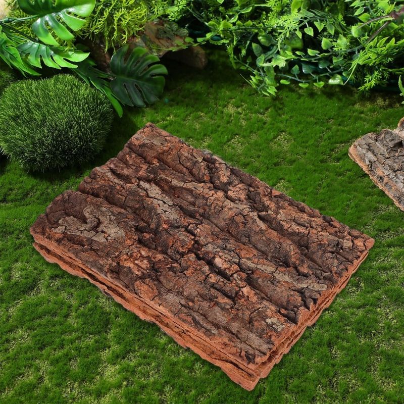 ZooVenture Panneaux de fond en écorce de liège pour terrarium de reptiles