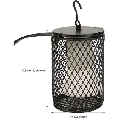 ZooVenture bande de protection pour lampes chauffantes reptiles sans lampe