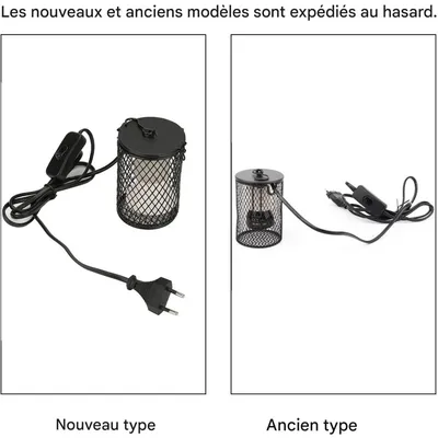 ZooVenture bande de protection pour lampes chauffantes reptiles sans lampe