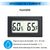 ZooVenture Thermomètre hygromètre numérique mini lot de 4 pour reptiles