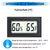 ZooVenture Thermomètre hygromètre numérique mini lot de 4 pour reptiles