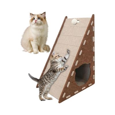 ZooVenture Griffoir en feutre pour chat