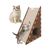 ZooVenture Griffoir en feutre pour chat