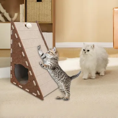 ZooVenture Griffoir en feutre pour chat