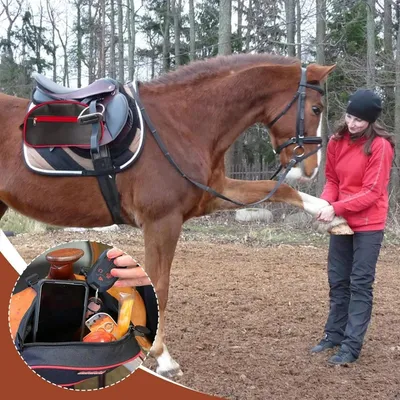 ZooVenture Sac de selle pour chevaux