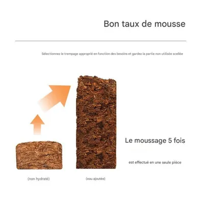 ZooVenture Litière en coque de coco pour reptiles et amphibiens