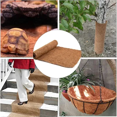 ZooVenture Alfombra de fibra de coco natural para conejos y hámsteres