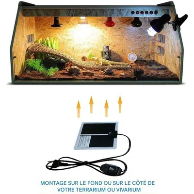 ZooVenture Alfombrilla térmica para reptiles