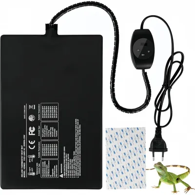 ZooVenture Tapis chauffant pour terrarium reptiles ZooVenture Tapis chauffant pour terrarium reptiles