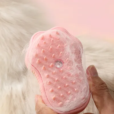 Zoomtopia Brosse à vapeur multifonctionnelle pour animaux de compagnie