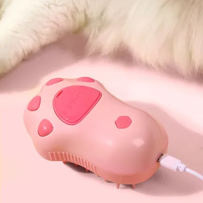 Zoomtopia Brosse à vapeur multifonctionnelle pour animaux de compagnie