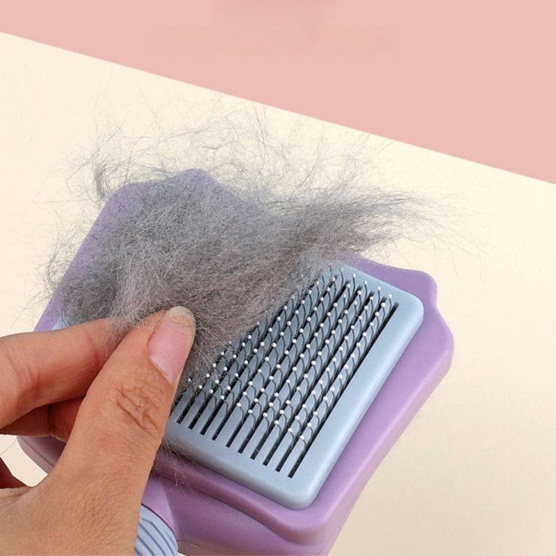 ZooVenture Brosse autonettoyante pour animaux de compagnie