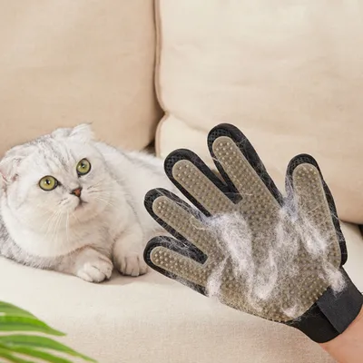 Rocky Paws  Gant toilettage 4 en 1 – Soin facile pour animaux