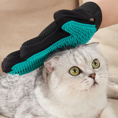Rocky Paws  Gant toilettage 4 en 1 – Soin facile pour animaux