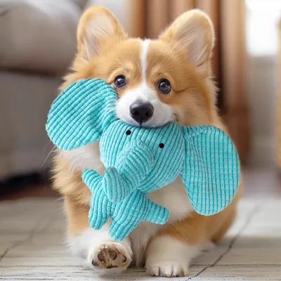 Zoomtopia Jouet pour chien en forme d'éléphant