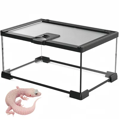 ZooVenture Mini terrarium en verre pour reptiles