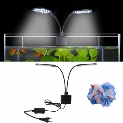 ZooVenture Led Lumière Deux Têtes D'Aquarium Pour Réservoir De Poissons