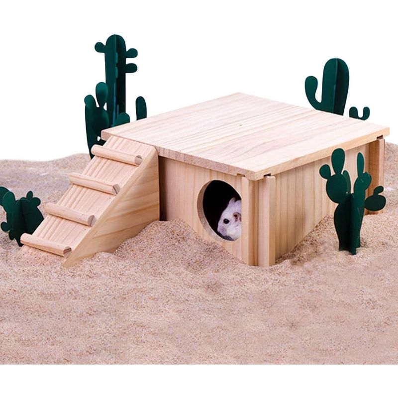 ZooVenture Maison Pour Hamster Multi - Chambres Pour Petits Animaux