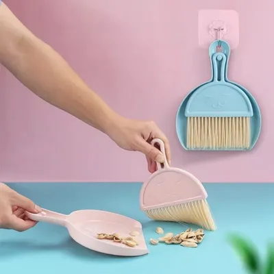 ZooVenture Ensemble mini-balai et pelle à poussière