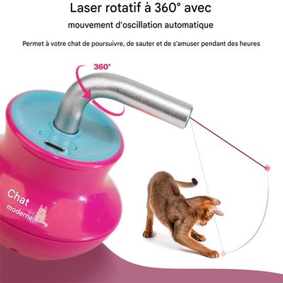 Rocky Jouet laser pour chat