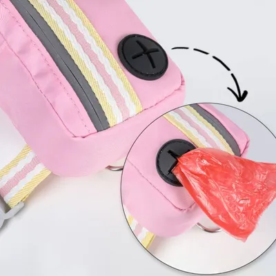 Zoomtopia Laisse pour chien avec sac à dos