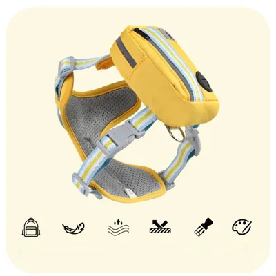 Zoomtopia Laisse pour chien avec sac à dos