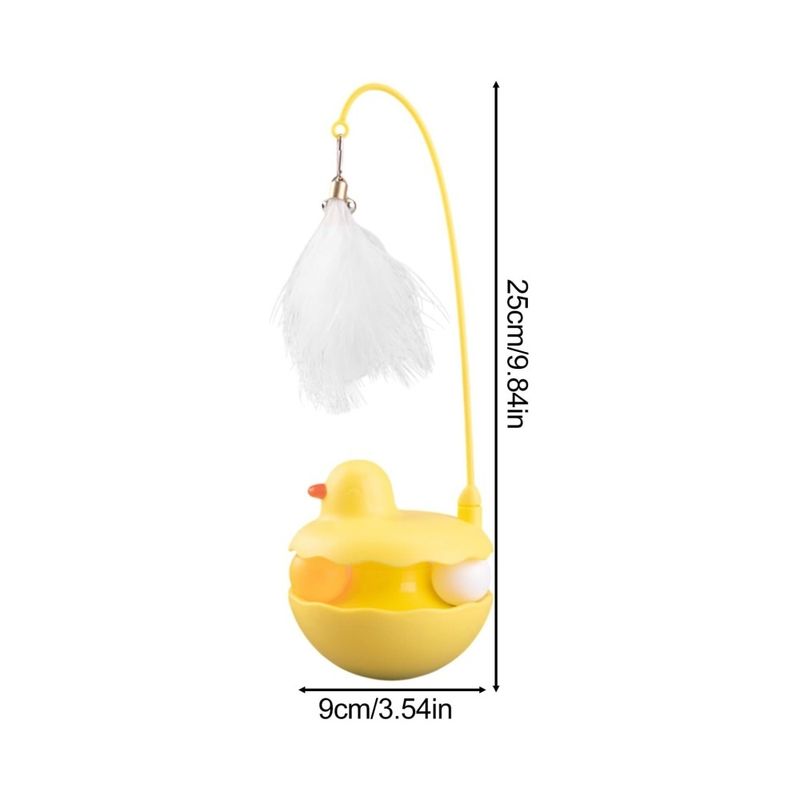 ZooVenture Jouet de chat en forme de canard