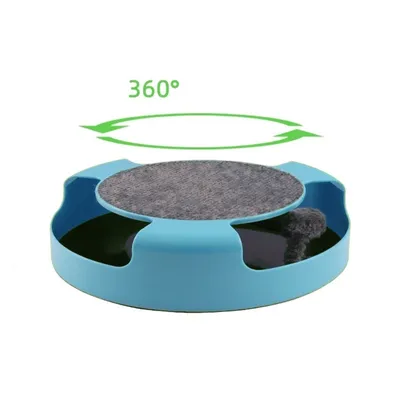 ZooVenture Tapis à gratter interactif pour chat