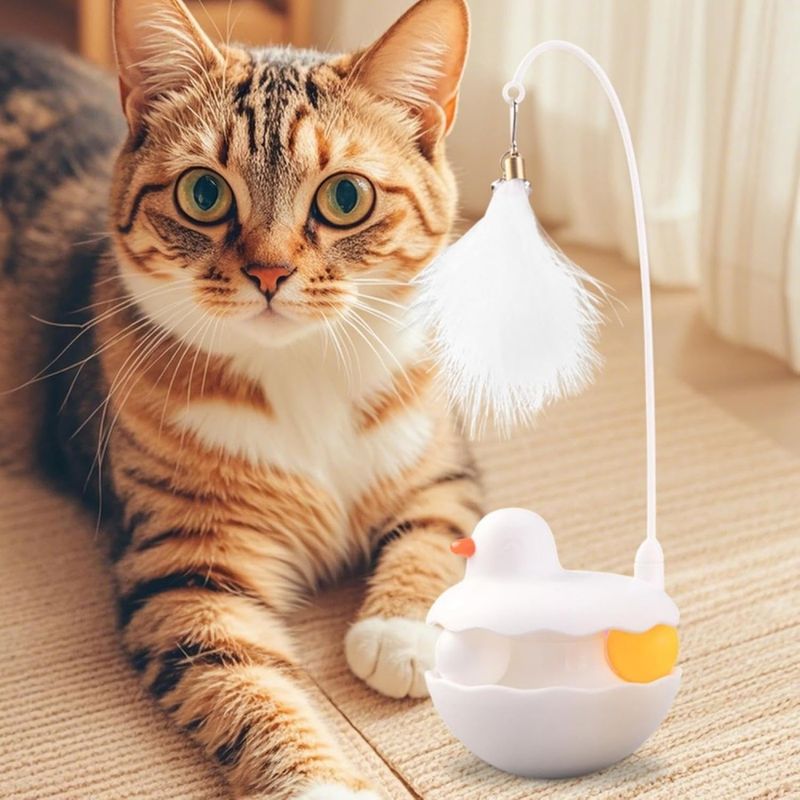 ZooVenture Jouet de chat en forme de canard