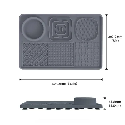 Zoomtopia Tapis Slow Food pour chiens et chats