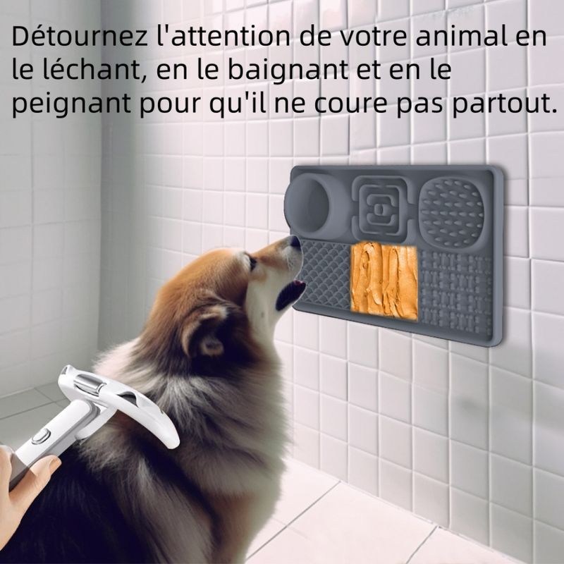 Zoomtopia Tapis Slow Food pour chiens et chats