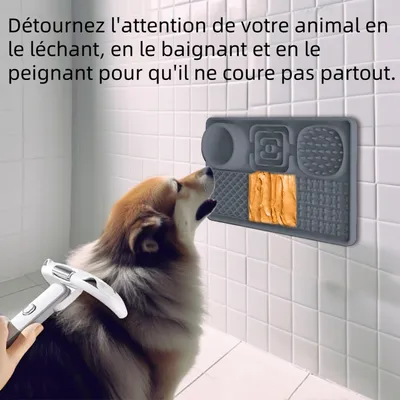 Zoomtopia Tapis Slow Food pour chiens et chats