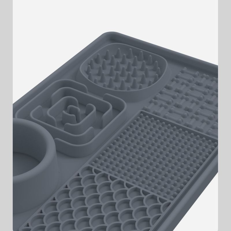 Zoomtopia Tapis Slow Food pour chiens et chats