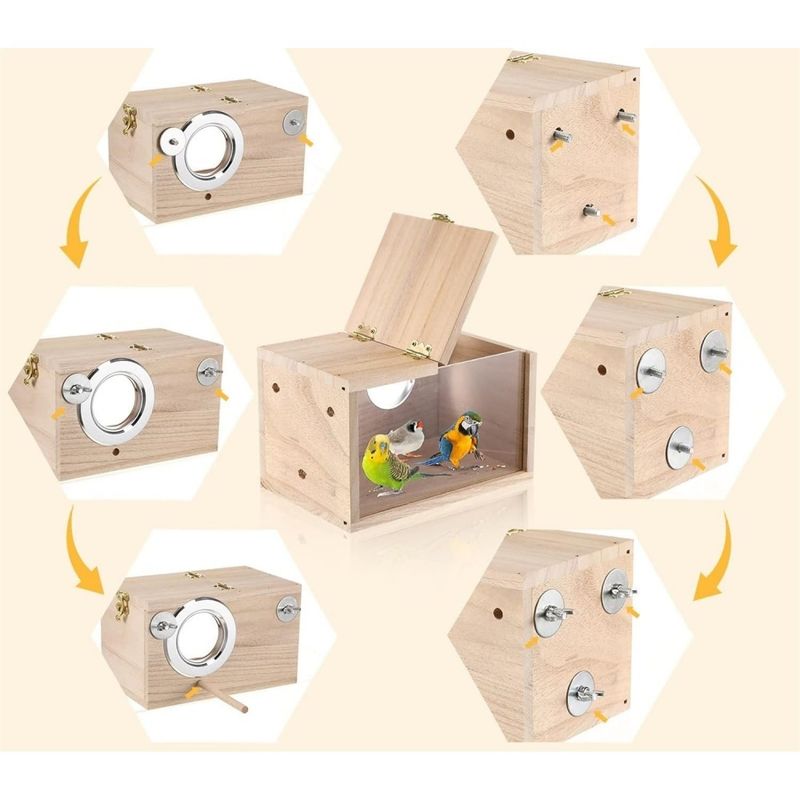 ZooVenture Nichoir pour perruches