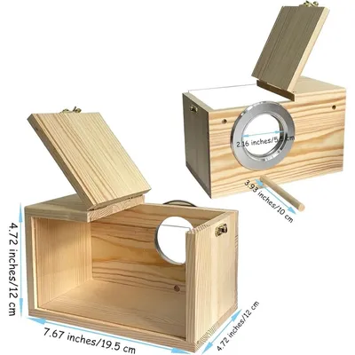 ZooVenture Nichoir pour perruches