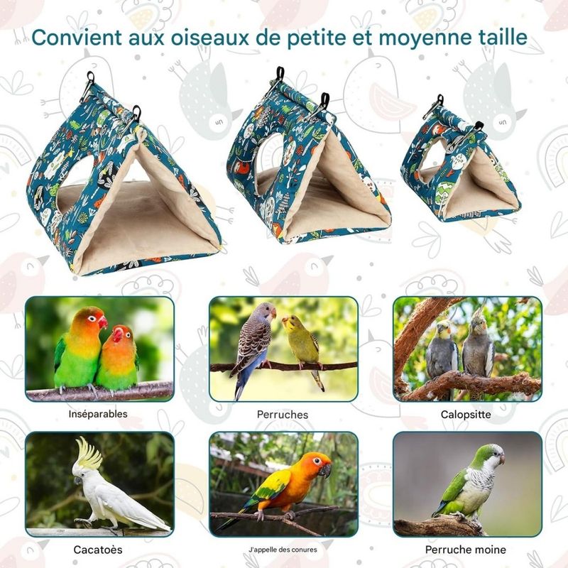 ZooVenture Nid pour oiseaux