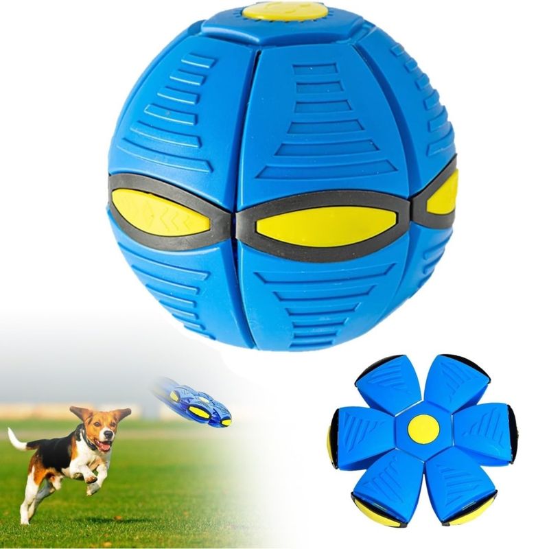 Zoomtopia Balle soucoupe volante pour chien