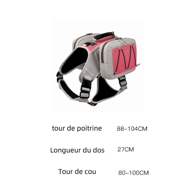 ZooVenture Dog Backpack pour randonnées