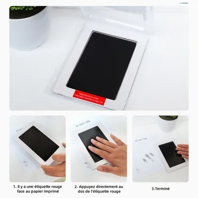 ZooVenture Kit Cadre Empreinte Pattes Pour Chien Et Chat Toutes Races