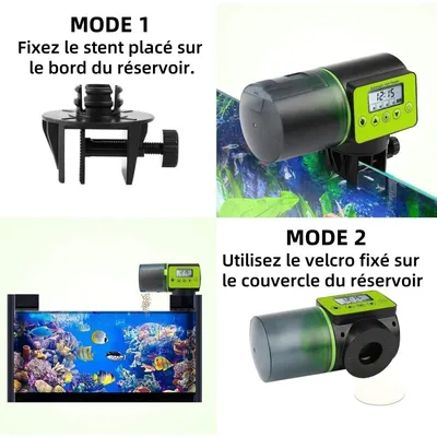 ZooVenture Distributeur Automatique De Nourriture Pour Aquarium