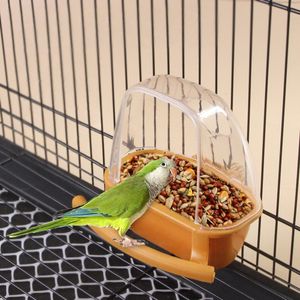Lieawy - Distributeur De Nourriture Anti-éclaboussures Pour Perruches Et Perroquets De Cage