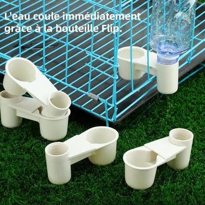 ZooVenture Set de 20 distributeurs d'eau pour oiseaux