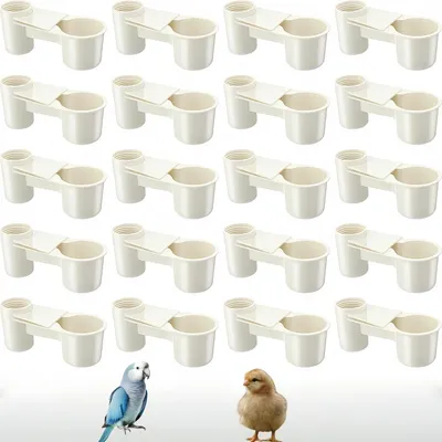 ZooVenture Set de 20 distributeurs d'eau pour oiseaux