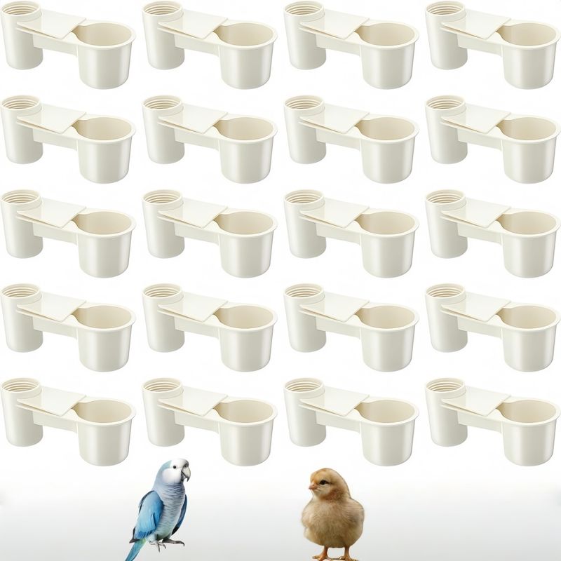 ZooVenture Set de 20 distributeurs d'eau pour oiseaux