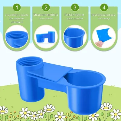 ZooVenture Set de 20 distributeurs d'eau pour oiseaux
