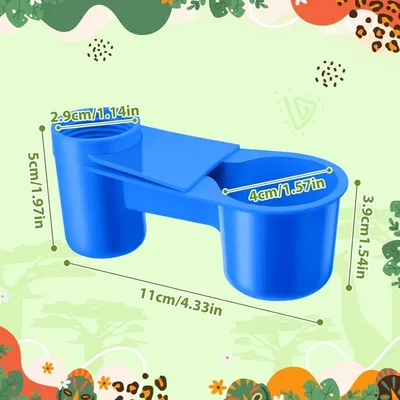 ZooVenture Set de 20 distributeurs d'eau pour oiseaux