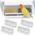 ZooVenture Lot De Quatre Gamelles Mangeoire Pour Oiseaux