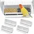 ZooVenture Lot De Quatre Gamelles Mangeoire Pour Oiseaux ZooVenture Lot De Quatre Gamelles Mangeoire Pour Oiseaux